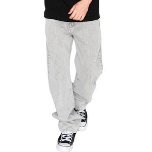 Victorious DL999 Baggy Fit Jeans Grey Cotton Denim Mens 32 NWT